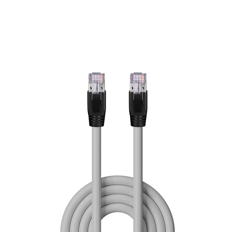 Netzwerkkabel Lindy Cat.6A U/FTP LSZH Solid Core, 90 m, grau, RJ-45 auf RJ-45