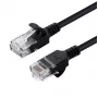 Netzwerkkabel Microconnect V-UTP6015S-schlank RJ45 Cat6 15m Grau