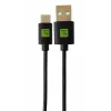 Techly ICOC MUSB20-CMAM01T USB-Kabel USB 2.0 0,1 m USB A USB C Schwarz