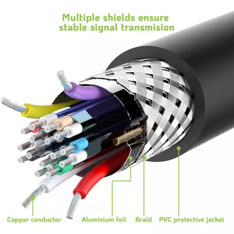 Techly ICOC DSP-A14-020 DisplayPort-Kabel 2 m Schwarz
