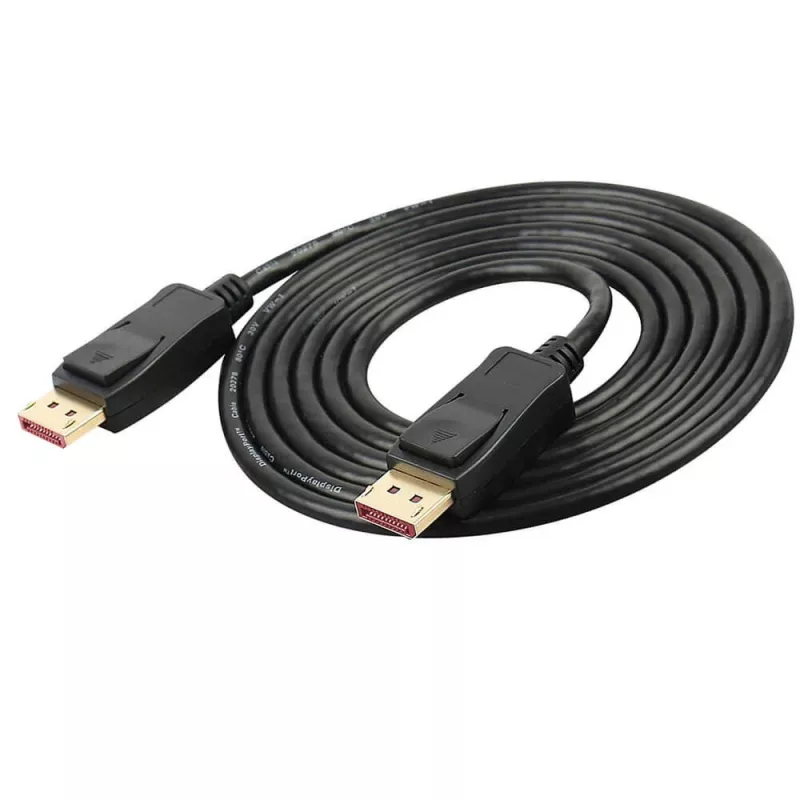 Techly ICOC DSP-A14-030NT DisplayPort-Kabel 3 m Schwarz