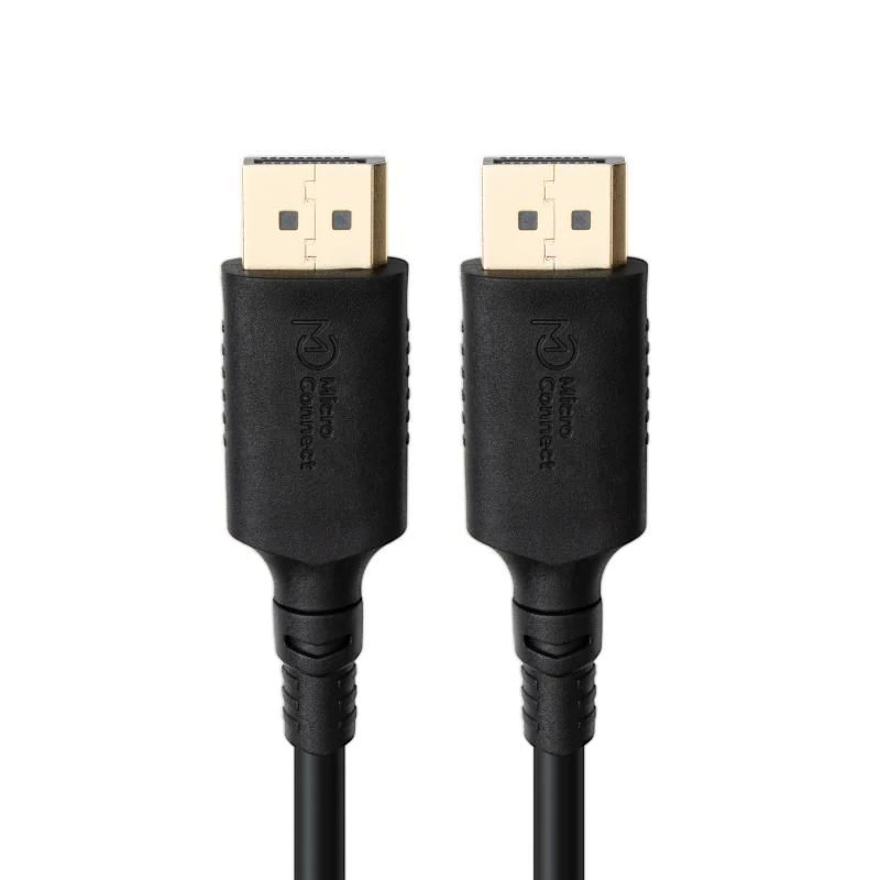 DisplayPort-Kabel MicroConnect MC-DP-MMG-100LSZH 4K 1.2, 1,0 m, Low Smoke Zero Halogen