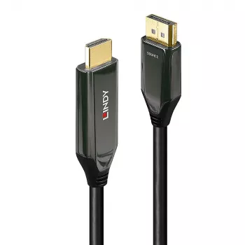 Lindy 1m aktives DisplayPort 1.4 auf HDMI 8K60 Kabel