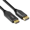 Lindy 1m aktives DisplayPort 1.4 auf HDMI 8K60 Kabel