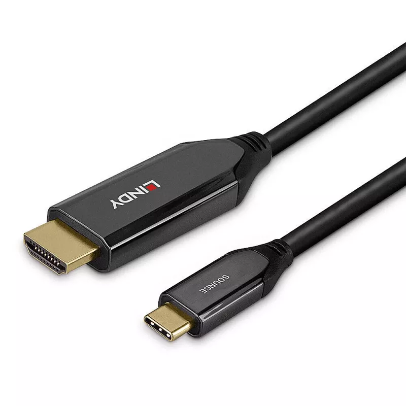 Lindy 1m USB Type C zu HDMI 8K60 Adapterkabel