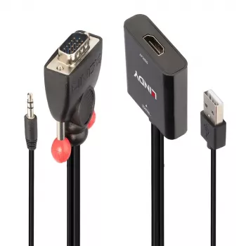 VGA und Audio zu HDMI Konverter Lindy 38284