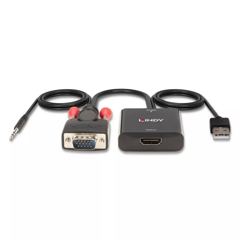 VGA und Audio zu HDMI Konverter Lindy 38284