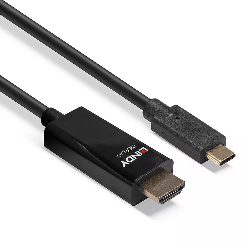 Lindy 5m USB Type C auf HDMI 4K60 Adapterkabel mit HDR