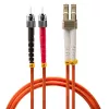 Lindy 2m LC-ST OM2 50/125 Glasfaser-Patchkabel