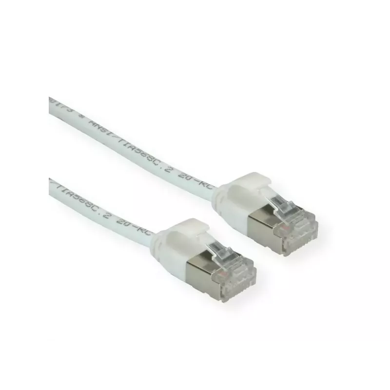 Netzwerkkabel ROLINE 21.15.1699 0,3 m Cat6a U/FTP RJ-45 Weiß