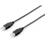 USB 2.0 Typ A Kabel Equip 128872 5,0 m Schwarz