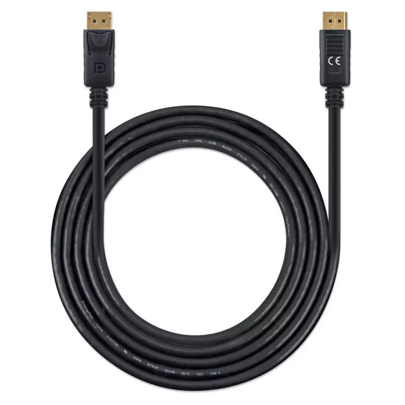 Manhattan DisplayPort 1.4 Kabel 8K@60hz 2m PVC Stecker auf Stecker