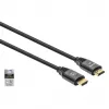 HDMI-Kabel Manhattan 8K@60Hz 1m geflochten Stecker auf Stecker Schwarz
