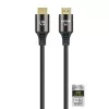 HDMI-Kabel Manhattan 8K@60Hz 1m geflochten Stecker auf Stecker Schwarz