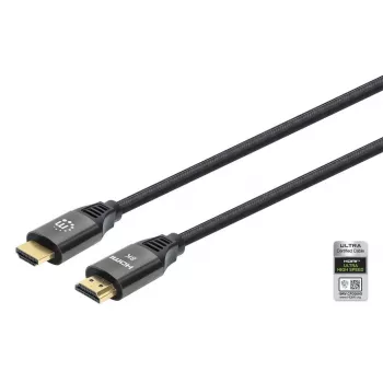 HDMI-Kabel Manhattan 8K 60Hz 3m Stecker auf Stecker Schwarz