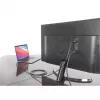 Manhattan USB-C-auf-HDMI-Kabel, 4K@60Hz, 1m, Schwarz, Stecker auf Stecker, Drei Jahre Garantie, Entspricht CDP2HD2MBNL