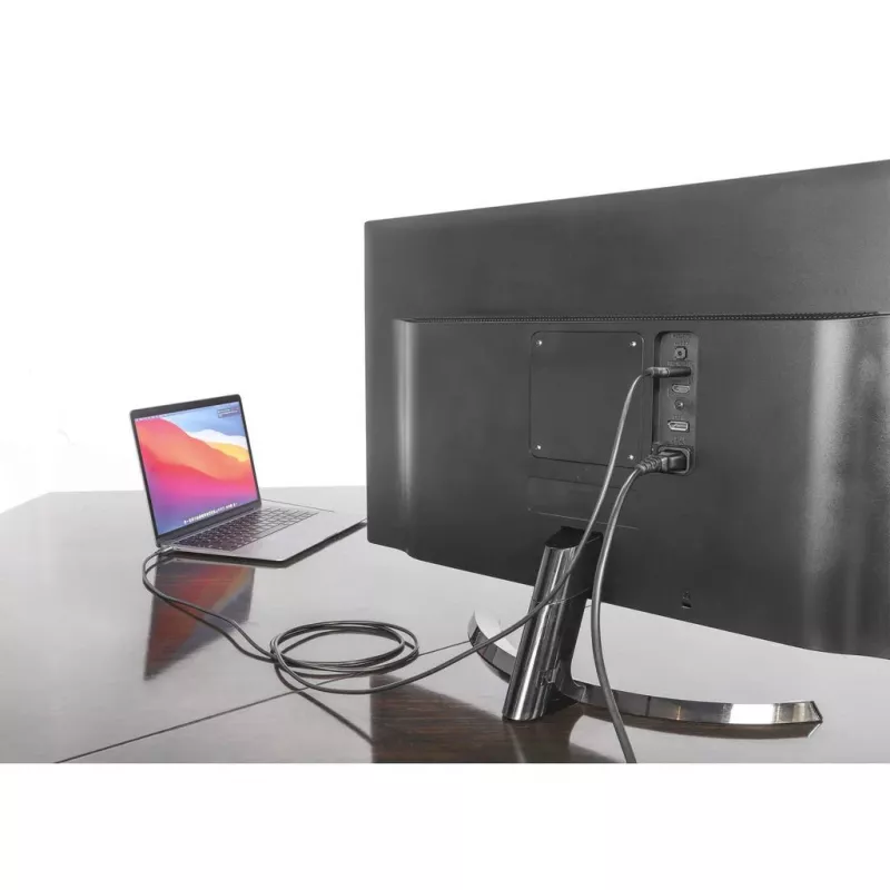 Manhattan USB-C-auf-HDMI-Kabel, 4K@60Hz, 1m, Schwarz, Stecker auf Stecker, Drei Jahre Garantie, Entspricht CDP2HD2MBNL