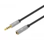 Audio-Verlängerungskabel Manhattan 3,5mm 3m Stecker/Buchse