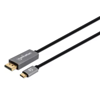 USB-C auf DisplayPort Kabel Manhattan CDP2DP146B 8K 2m