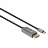 USB-C auf DisplayPort Kabel Manhattan CDP2DP146B 8K 2m
