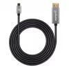 USB-C auf DisplayPort Kabel Manhattan CDP2DP146B 8K 2m