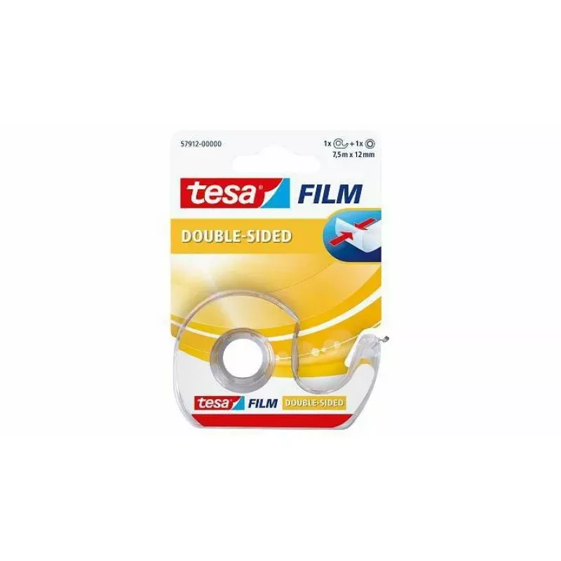Tesa 57912 Transparentes Klebeband 7,5 m 1 Stück