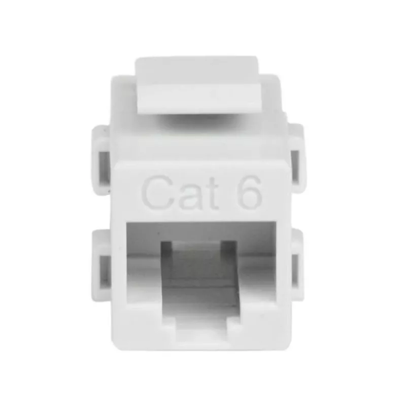StarTech.com Weiß Cat 6 RJ45 Keystone-Buchse Netzwerkkupplung - F/F
