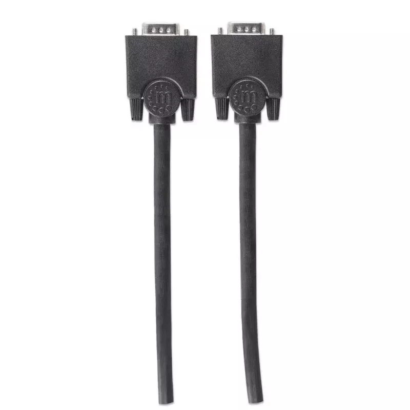 VGA Monitorkabel Manhattan 311731 1,8 m Schwarz Stecker auf Stecker