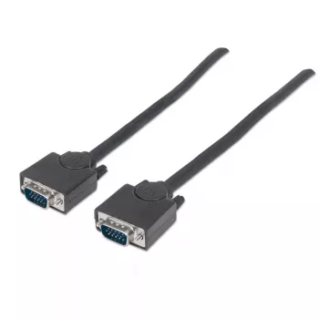 VGA Monitorkabel Manhattan 311731 1,8 m Schwarz Stecker auf Stecker