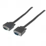 VGA Monitorkabel Manhattan 311731 1,8 m Schwarz Stecker auf Stecker