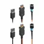 Lindy 38360 InfiniBand/Glasfaserkabel 100 m MPO Mehrfarbig