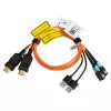 Lindy 38360 InfiniBand/Glasfaserkabel 100 m MPO Mehrfarbig