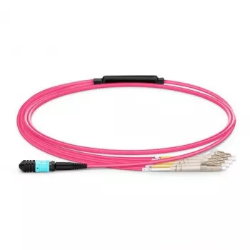 Lanview LVO230502-MTP InfiniBand Glasfaserkabel 2 m OM4 MTP LC