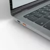 USB-C-Portblockierer-Set Lindy, 4 Stück, Orange