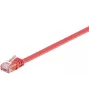 Microconnect V-UTP601R-FLAT Netzwerkkabel Rot 1 m Cat6 U/UTP (UTP)