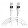 Techly ICOC-MUSB20-C60W1 USB-Kabel USB 2.0 1 m USB-C Weiß