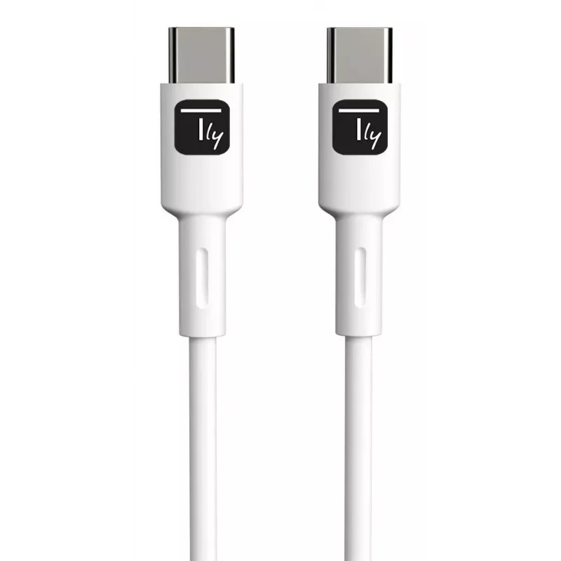 Techly ICOC-MUSB20-C60W1 USB-Kabel USB 2.0 1 m USB-C Weiß
