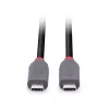 USB 4 Kabel Lindy 2m 240W Typ C 40 Gbit/s, USB4 Gen 3x2, schwarz