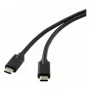 Microconnect DOCKUSB3.2CC1 USB-Kabel USB 3.2 Gen 2 (3.1 Gen 2) 1 m USB C Schwarz