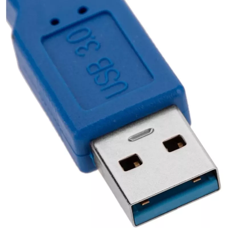 Techly USB 3.0 Verlängerungskabel A Stecker / A Buchse 3 m Blau ICOC U3-AA-30-EX