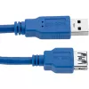 Techly USB 3.0 Verlängerungskabel A Stecker / A Buchse 3 m Blau ICOC U3-AA-30-EX
