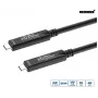 USB-C-Kabel MicroConnect MC-USB3.2CC05-8K-OP 5 m — unterstützt 8K-Video, USB 3.2