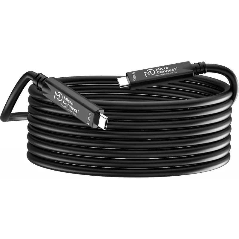USB-C-Kabel MicroConnect MC-USB3.2CC075-8K-OP 7,5 m – USB-C auf USB-C, 7,5 m Länge
