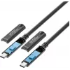 USB-C-Kabel MicroConnect MC-USB3.2CC10-8K-OP 10 m, unterstützt bis zu 8K