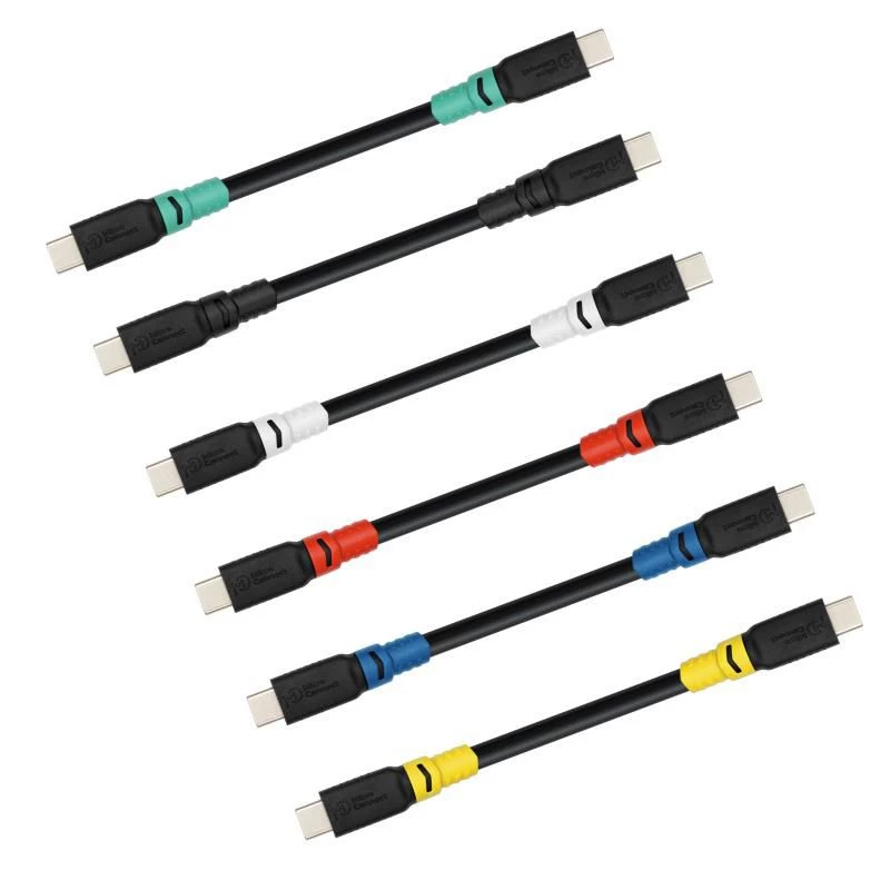 USB-C-Kabel MicroConnect ColorFlex 100W USB3.2CC02 – USB-C auf USB-C, 100 W Power Delivery, USB 3.2-kompatibel