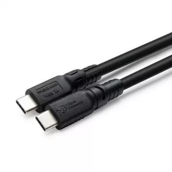 USB-C-Kabel MicroConnect ColorFlex 100W USB3.2CC03-LSZH, USB-C auf USB-C, USB 3.2, 100W PD, LSZH-Mantel