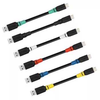 USB-C-auf-USB-A-Adapter MicroConnect USB3.2AC2-LSZH, USB 3.2, LSZH-Mantel
