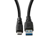 USB-C-auf-USB-A-Adapter MicroConnect USB3.2AC2-LSZH, USB 3.2, LSZH-Mantel