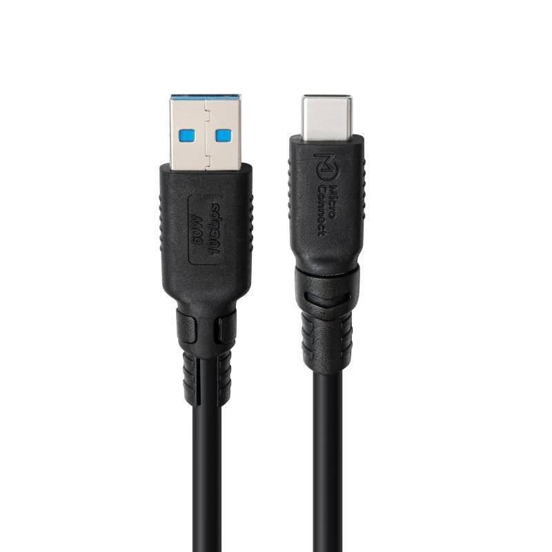 USB-C-auf-USB-A-Adapter MicroConnect USB3.2AC2-LSZH, USB 3.2, LSZH-Mantel
