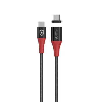 USB-C Magnetisches Ladekabel MicroConnect MC-MAGNETIC-CUSBC-SC-240W – 240 W Power Delivery, abnehmbarer Magnetstecker
